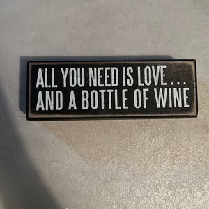 Wine Sign Decor